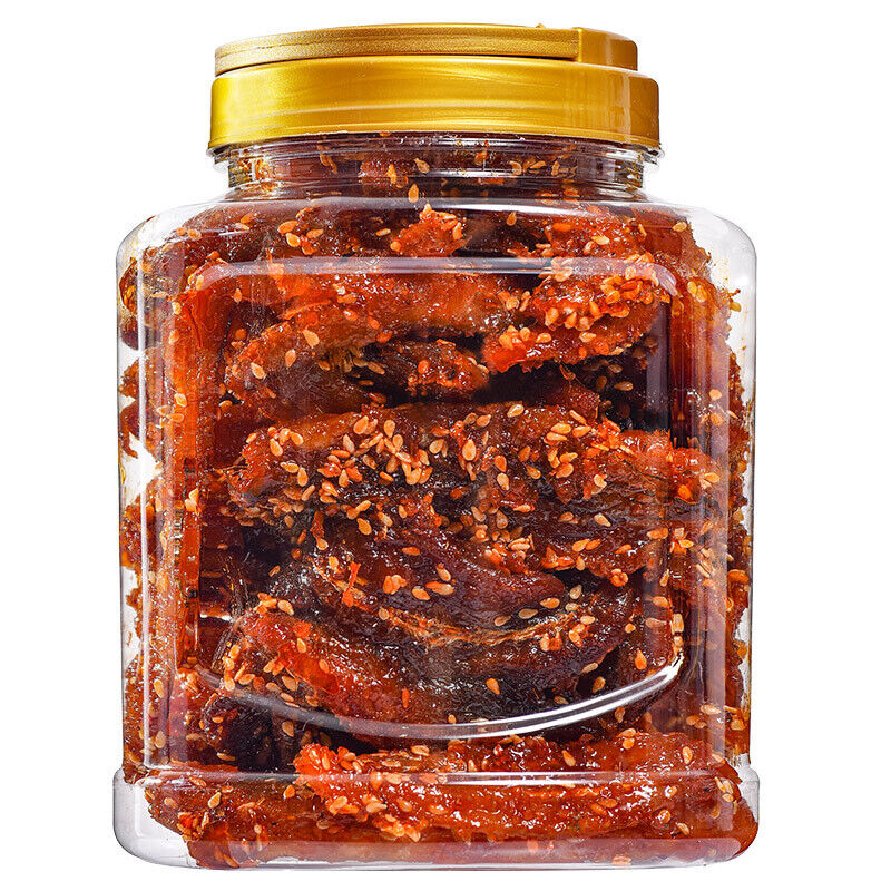 Spicy Bombay Duck Dried Fish Slices Ready-to-eat Seafood Snacks Specialty Main image