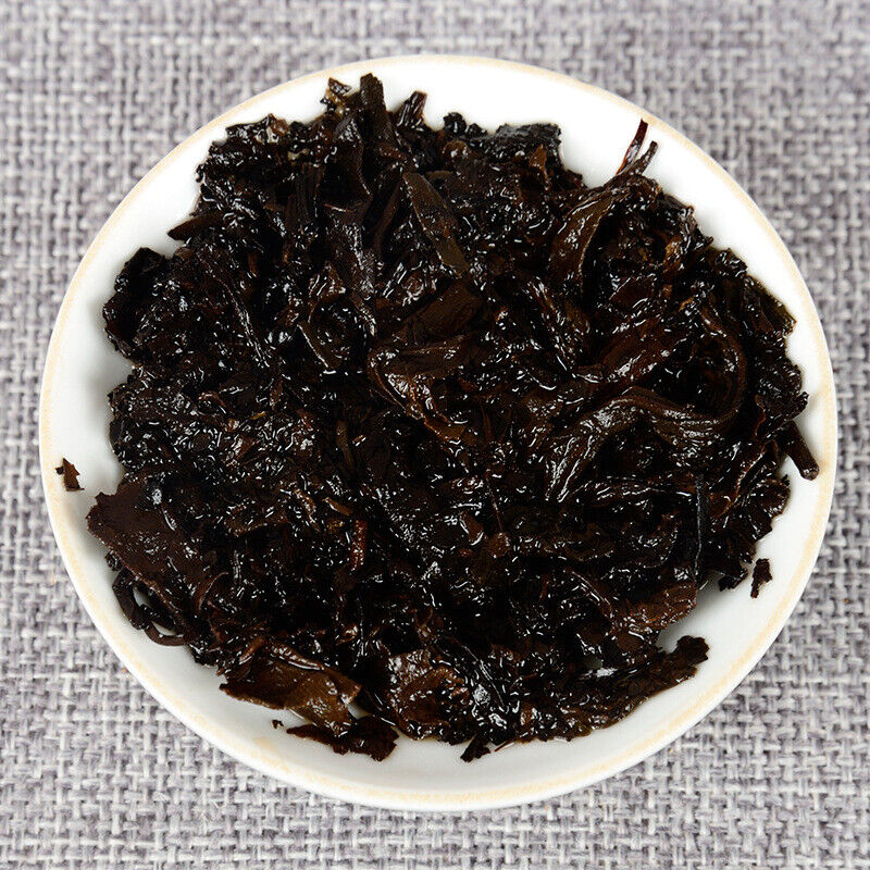 HelloYoung 357g Yunnan Tea Menghai Chenxiang Gleaning Seal Seven Cakes Pu'er Ripe Tea Cake