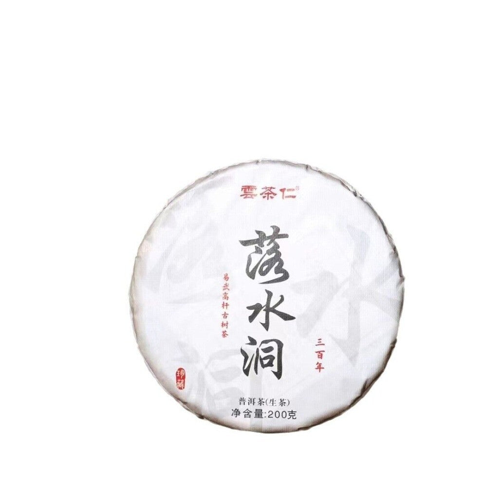 2021 Yi Wu Luo Shui Dong Raw Pu-erh Cake 200g Premium Sheng Puer Main image