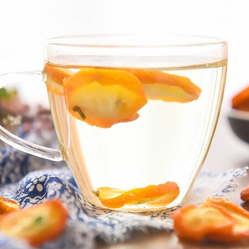 Dried Kumquats Fruit Tea Pure Natural Makes A Healthy Tea
