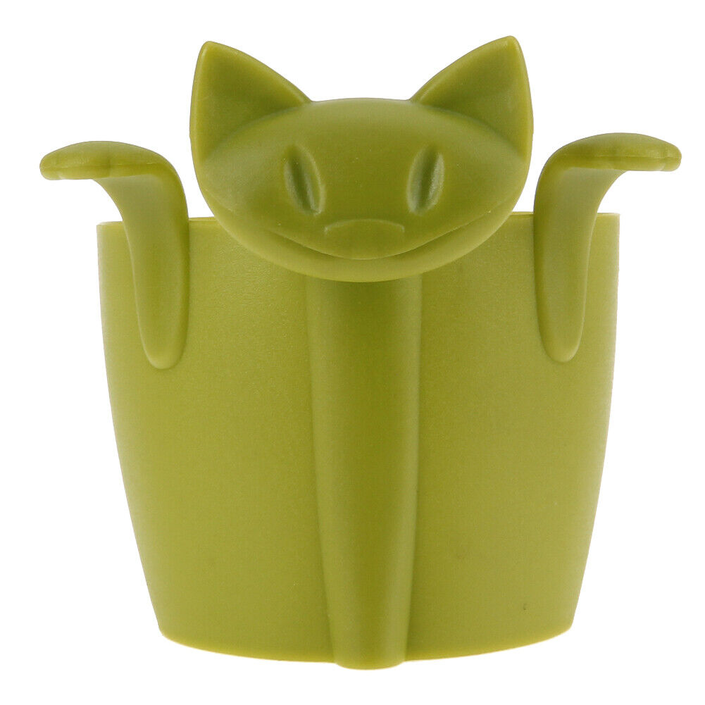 Cartoon Plastic Teabags Filter Coffee Tea Infuser Strainer Drinkware Accessories