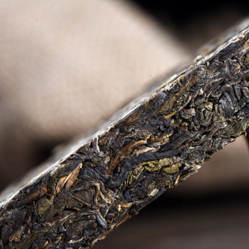 HelloYoung Ancient Tree Pu'er Green Tea Brick Health Care Premium 250g Yunnan Pu-Erh Tea