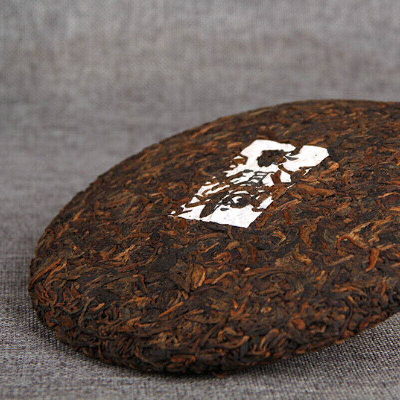 Organic Ripe Puerh Tea Cake Iceland Golden Buds Ripe Puer Tea 357g/12.59oz