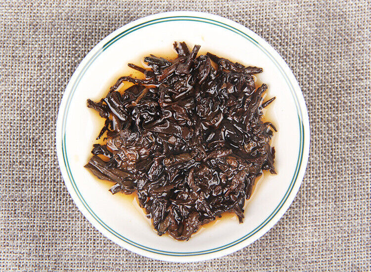 HelloYoung 200g Menghai Flavor Puerh Tea Menghai Flavor Ripe Tea Yunnan Seven Seed Cake