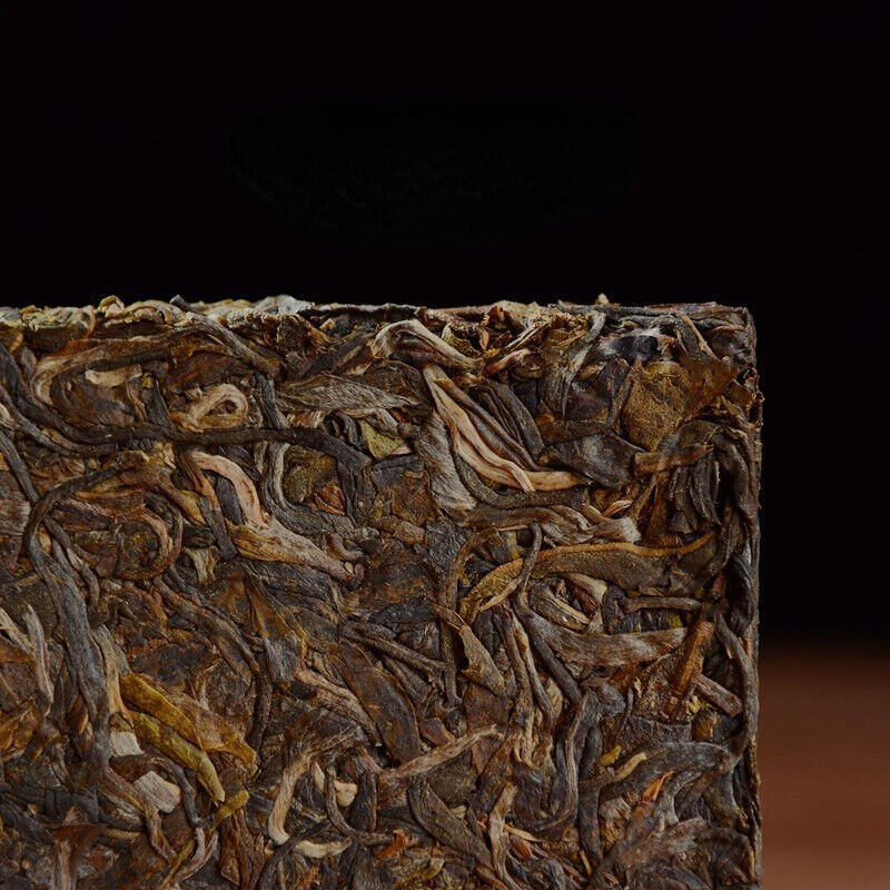 HelloYoung Yunnan Pu'er Tea Brick Organic Raw Pu-erh Green Tea Healthy Drink 250g Top-Grade