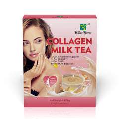 Skin Whiten Milk Tea Natural Herbal Beauty Detox Colleagen Milk Tea