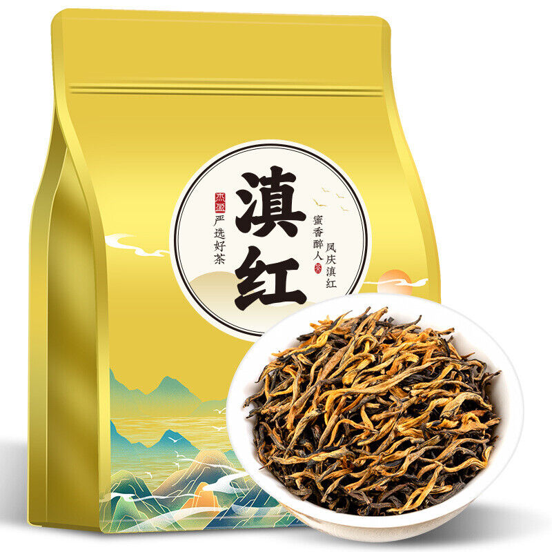 Yunnan Dian Hong Tea Hong Tea Loose Tea Spring Strong Flavor Dian Hong Tea 200g