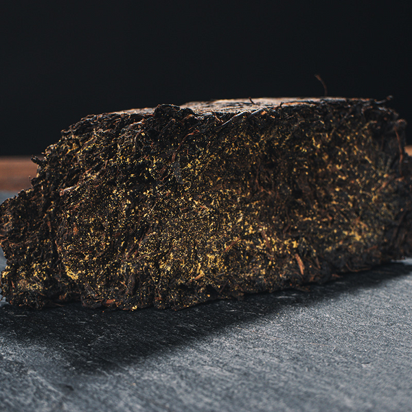 HelloYoung 1kg Hunan Tianti Anhua Black Tea Golden Flower Tian Fu Brick Tea Anhua Black Tea
