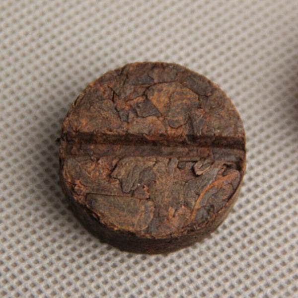 HelloYoung Shu Puerh Tea Chinese Puer Yunnan 'Jia' Word Mini Tuocha Made By Old Puer