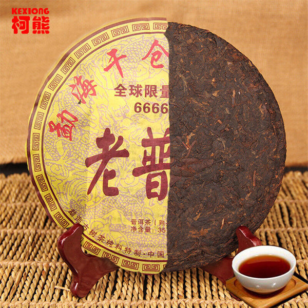 Chinese pu-erh tea 357 grams Yunnan Shu Pu'er tea health Green Food Black Tea