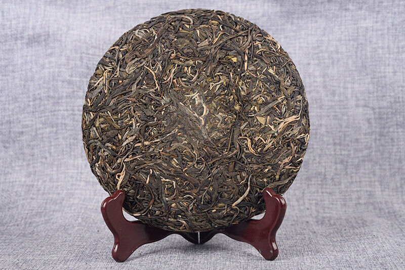 HelloYoung 357g/cake Mint Pond Fresh Tea Cake Yiwu Mint Pond Spring Yunnan Fresh Cake Tea