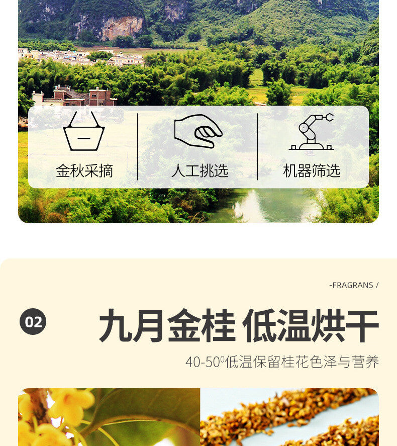 Osmanthus Tea 25g Flower Tea Dried Osmanthus Specialty Canned Flower Tea