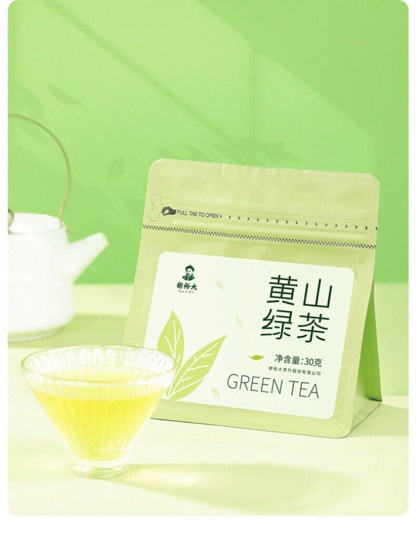 Huangshan Green Tea 30g High Mountain Spring Tea Fragrant Daily Use Tea Bags