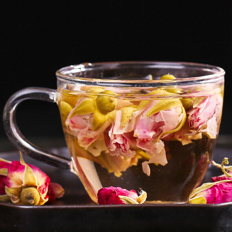HelloYoung Rose Herbal Tea Weight Loss Healthy Drink Chinese Healthy Flower Herbal Tea 50g