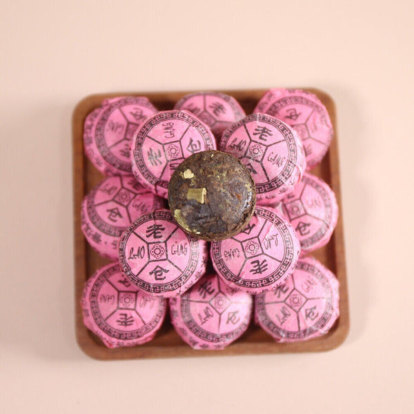 2015 Laocang Mini Pu-erh Tuocha Glutinous Rice Aroma Ripe Premium