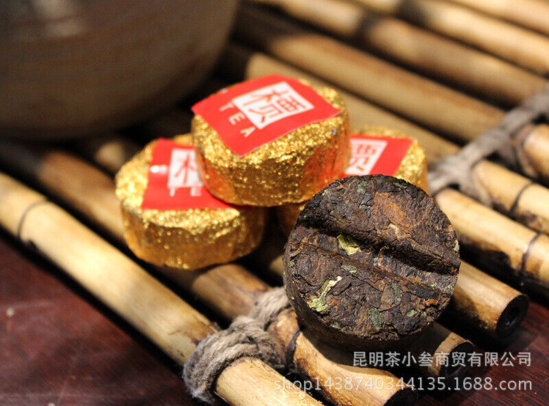 500g Glutinous fragrance Puerh ripe tea small cake 檟 mini tuo tea Strong aroma Secondary image