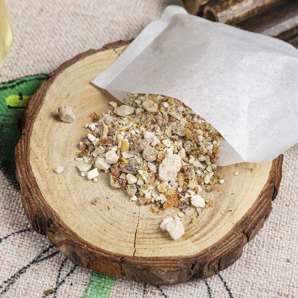 Chen Pi Poria Yam Job's Tears Fox Nut Herbal Tea Natural Digestive Blend