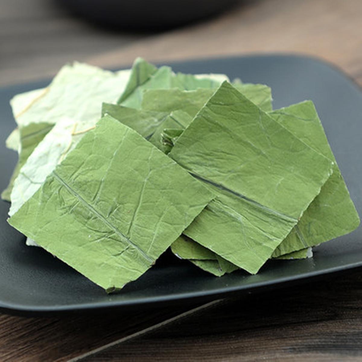 Certified Organic Healthy and Flavorful: Traditional Lotus Leaf Green Herbal Tea Secondary image