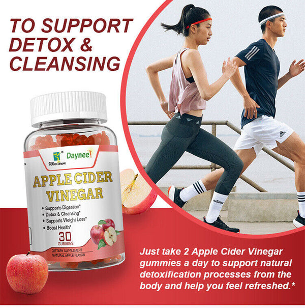 Slim Detox Weight Loss Apple Cider Fit Keto ACV 30 Gummies