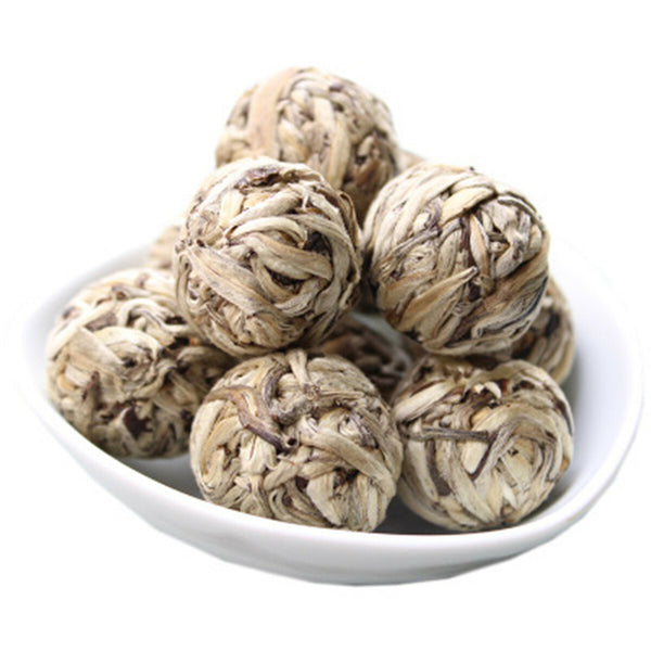 100% White Ball Shaped Silver Needle White Tea Top-Grade Tea Handmade White Tea