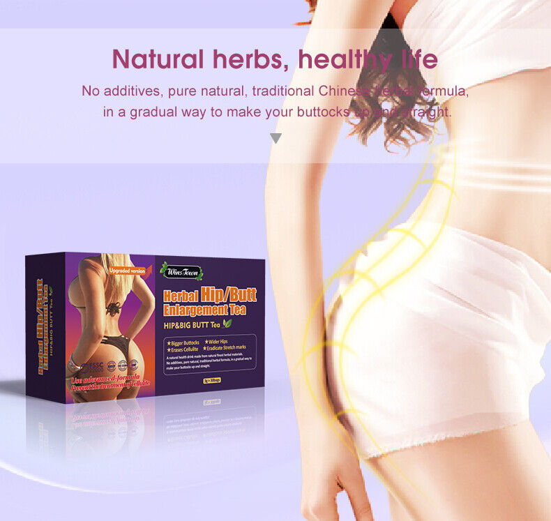 Hip big Butt tea Enhancement Buttock Firming Abundant Herbal tea 3g*30bags