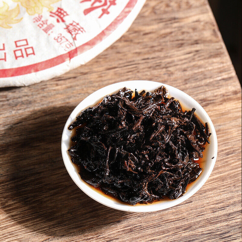 HelloYoung Yunnan Tea Puerh Tea Puerh Tea Cake 357g Ripe Puerh Tea