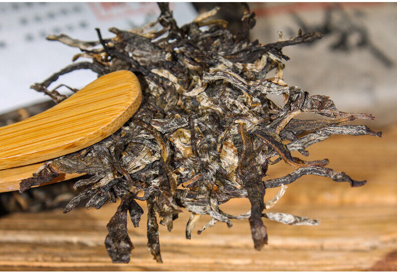 HelloYoung 357g Puerh Raw Tea Cake Pu-erh Raw Tea Cake Yunnan Pu-erh Tea Cake 布朗山老曼峨古树茶