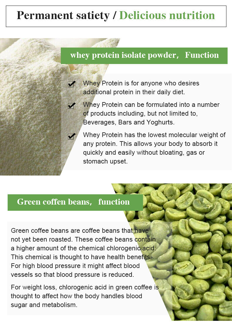 Weight Loss Diet MilkShake Slimming Control Slim Green Coffee Lose Weight 25g*10