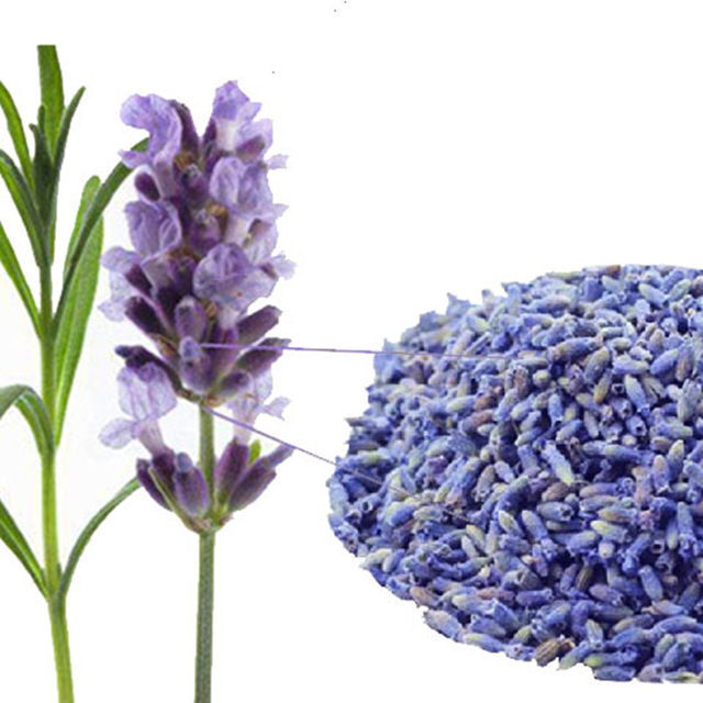 HelloYoung 50g Lavender Dried Flower Tea Floral China Bloom Tea Herbal Gift Good for Sleep Secondary image