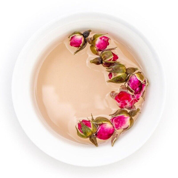 Yunnan Jin Bian Golden Edge Rose Buds Herbal Tea Tin 50/100g