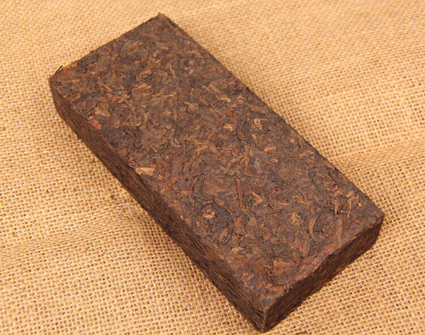 500g Old Ban Zhang Tea Brick Puerh Tea Ripe Pu'er Ancient Tree Bamboo Tube Tea