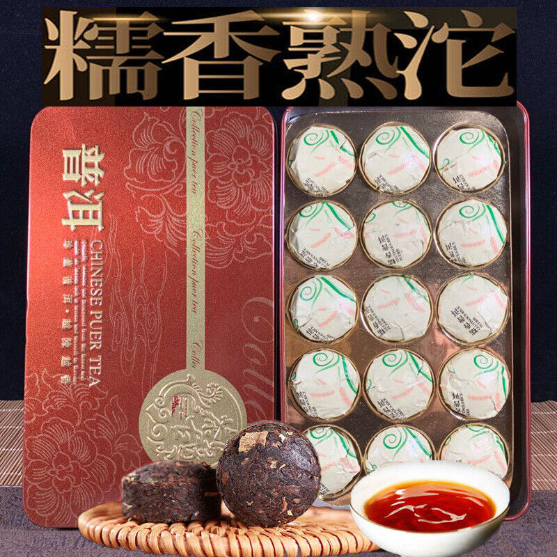 Yunnan Pu'er Ripe Tea with Glutinous Rice Fragrance Xiaotuo Tea Strong Fragrance