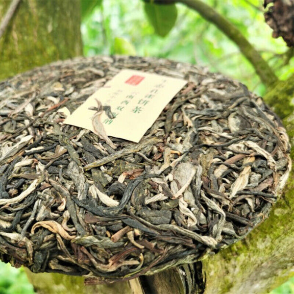 357g Brown Mountain Old Tree Pu'er Tea Zhonghong India Laobanzhang Raw Tea