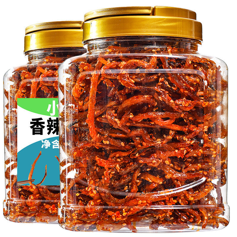 Shredded Eel Canned Seafood Snacks - Spicy Honey Sesame, Dried Seafood Main image