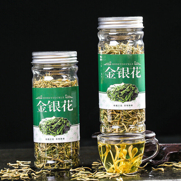 HelloYoung 40g Natural Honeysuckle Herbal Tea Jinyinhua Chinese Ecology Organic Flower Tea