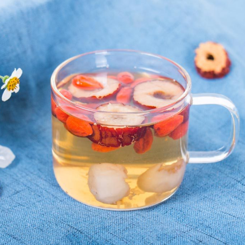 HelloYoung 300g Longan Red Date Wolfberry Herbs Tea Organic Health Herbal Tea Gouqiguiyuan