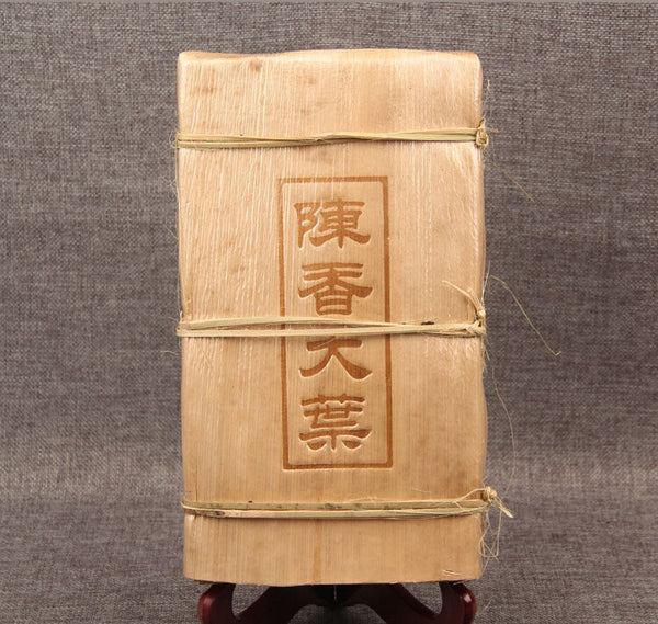 Big Leaf Pu-erh Tea Bamboo Shell Old Pu'er Tea Brick 1000g  Ancient