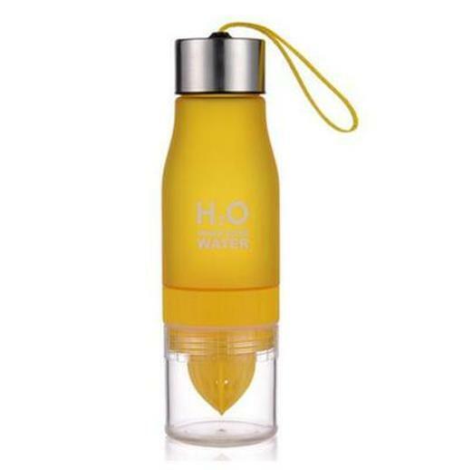 650ML Fruit Juice Water Bottle Infuser Outdoor Sports Portable Shaker Drinkware