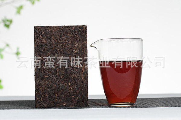 250g Private Tea Old Tea Bone Pu'er Ripe Tea Brick Tea Yunnan Pu'er Tea