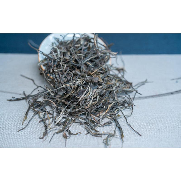 HelloYoungTea 500g Icelandic Dam Crooked Head Spring Ancient Pu-erh Raw Tea Honey Orchid Aroma