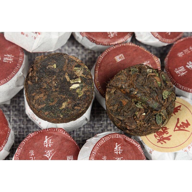 500g Yunnan Puerh Tea Glutinous Rice Tuo Tea Menghai Golden Bud Mini Tuo Tea