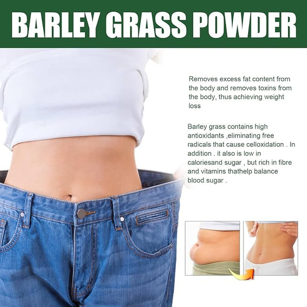 HelloYoung Organic Barley Grass Powder original 250g barley grass official store barley grass powder willy ong for Immunity Support and Whole Food Supplement, Rich in Fibers, Vitamins, Minerals