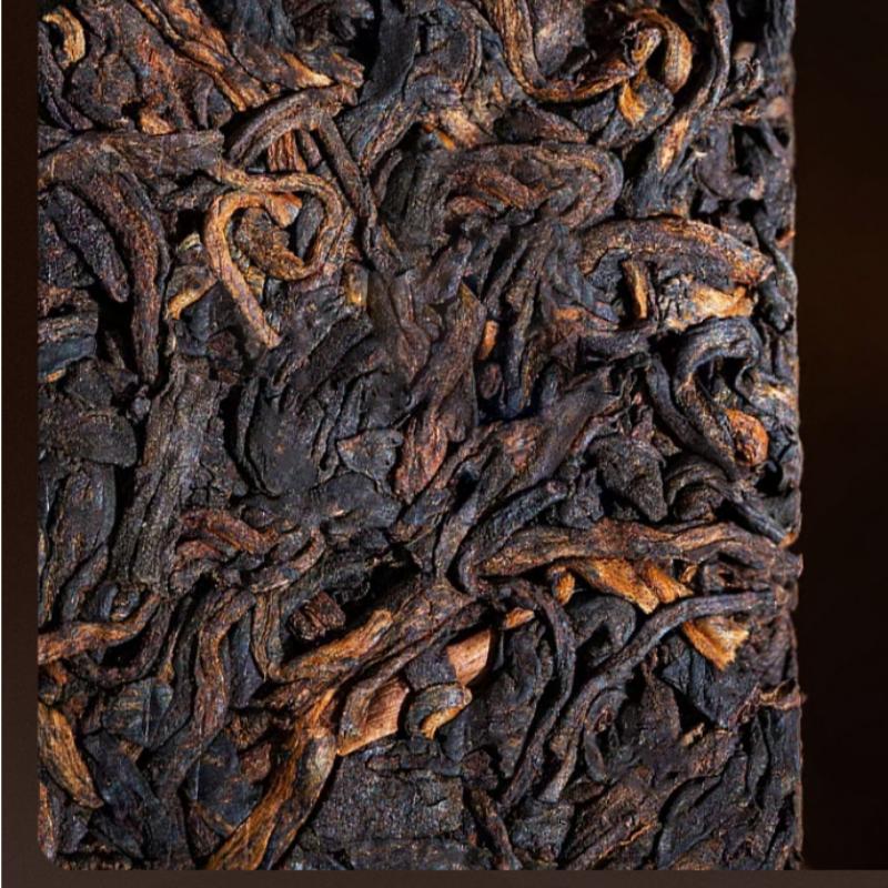 HelloYoungTea 250g Puerh Ripe Tea Brick Collection Cooked Pu-erh Tea Yunnan Old Tree Pu'er Tea