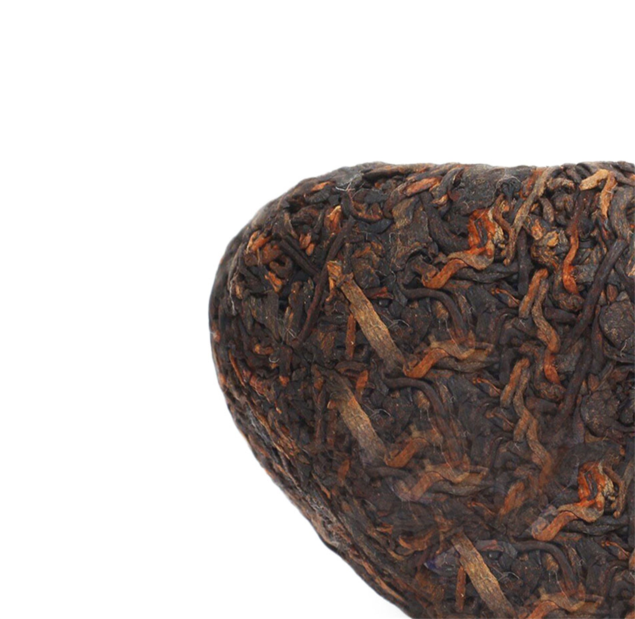 HelloYoung TAETEA Chinese Yunnan Ripe Pu'er Tuo Tea V93 Premium Shu Pu'er Tuocha 100g