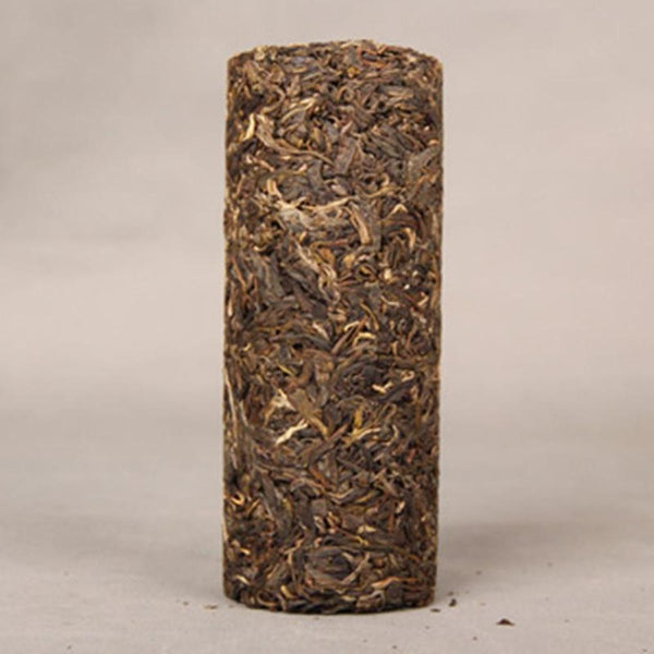 HelloYoungTea 500g Yunnan Pu-erh Tea Dragon Ball Ancient Tree Raw Tea Bamboo Tube Iceland