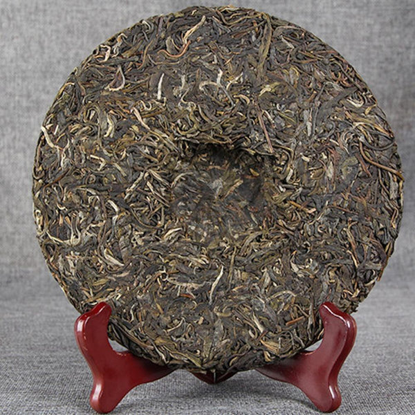 HelloYoungTea Yunnan Puerh Tea Raw Cake 357g Handmade Sheng Cha Seven Son