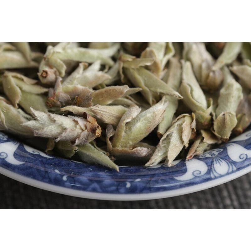 HelloYoungTea YABAO Bai Ya Bao Shen Puerh Loose Leaf Yunnan White Buds Pu-erh Tea Raw Puer