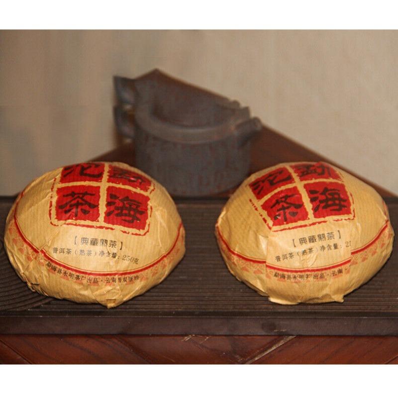 HelloYoungTea 250g/ Tuo Menghai Tuo Cha Cooked Tea Cooked Tea Chenxiang Tuocha
