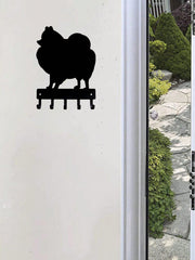 1pc Iron Wall Hook, Modern Dog Shaped Wall Mounted Hook For Home