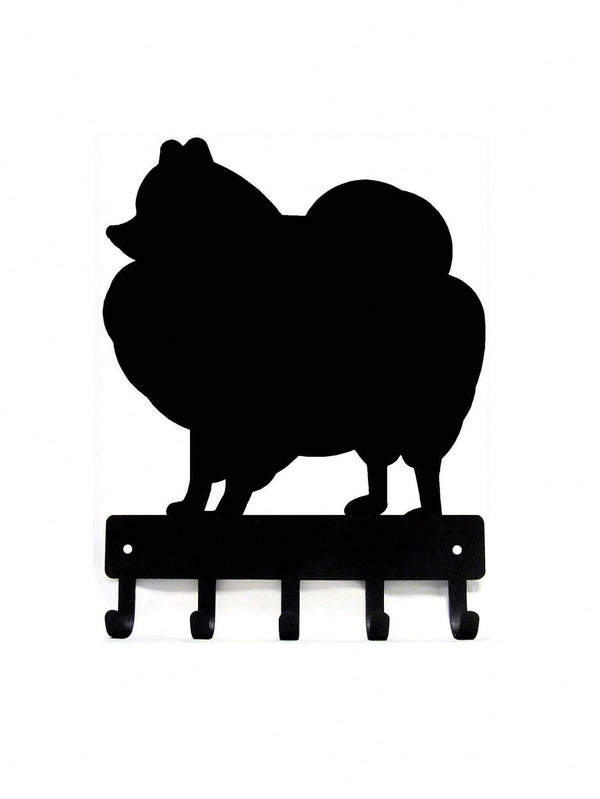 1pc Iron Wall Hook, Modern Dog Shaped Wall Mounted Hook For Home